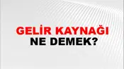 Gelir Kaynağı