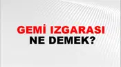 Gemi Izgarası
