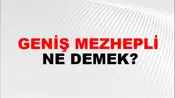 Geniş Mezhepli