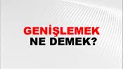 Genişlemek