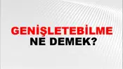 Genişletebilme
