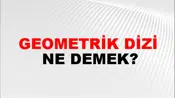 Geometrik Dizi