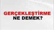 Gerçekleştirme