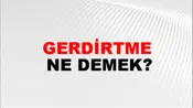 Gerdirtme