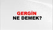Gergin