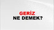 Geriz