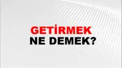 Getirmek