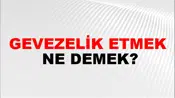 Gevezelik Etmek