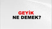Geyik