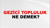 Gezici Topluluk