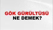 Gök Gürültüsü