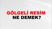 Gölgeli Resim