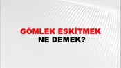 Gömlek Eskitmek