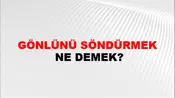 Gönlünü Söndürmek