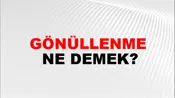 Gönüllenme