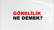 Görelilik