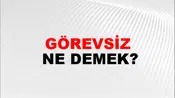 Görevsiz