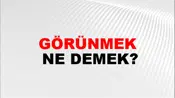 Görünmek