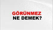 Görünmez