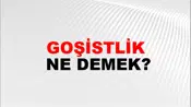 Goşistlik