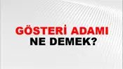 Gösteri Adamı
