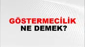 Göstermecilik