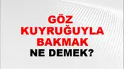 Göz (Veya gözünün) kuyruğuyla bakmak