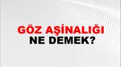 Göz Aşinalığı