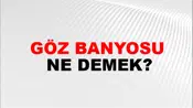 Göz Banyosu