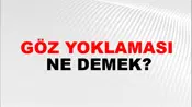 Göz Yoklaması