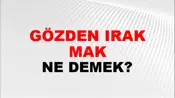 Gözden Irak Tutmak