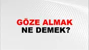 Göze Almak