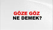 Göze Göz