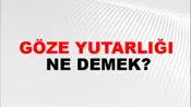 Göze Yutarlığı