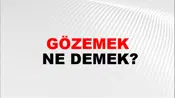 Gözemek