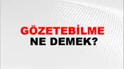 Gözetebilme