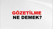Gözetilme