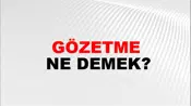 Gözetme