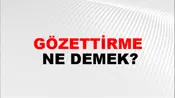 Gözettirme