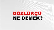 Gözlükçü
