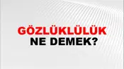 Gözlüklülük