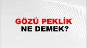 Gözü Peklik