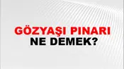 Gözyaşı Pınarı