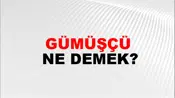 Gümüşçü