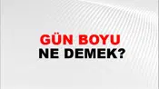 Gün Boyu