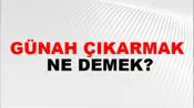 Günah Çıkarmak