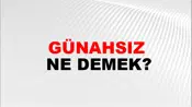Günahsız