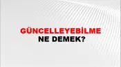 Güncelleyebilme