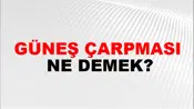 Güneş Çarpması