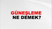 Güneşleme